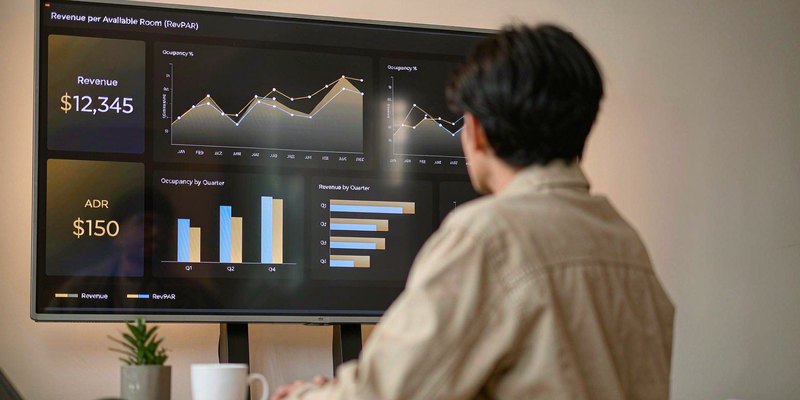 Hotel revenue-management dashboard