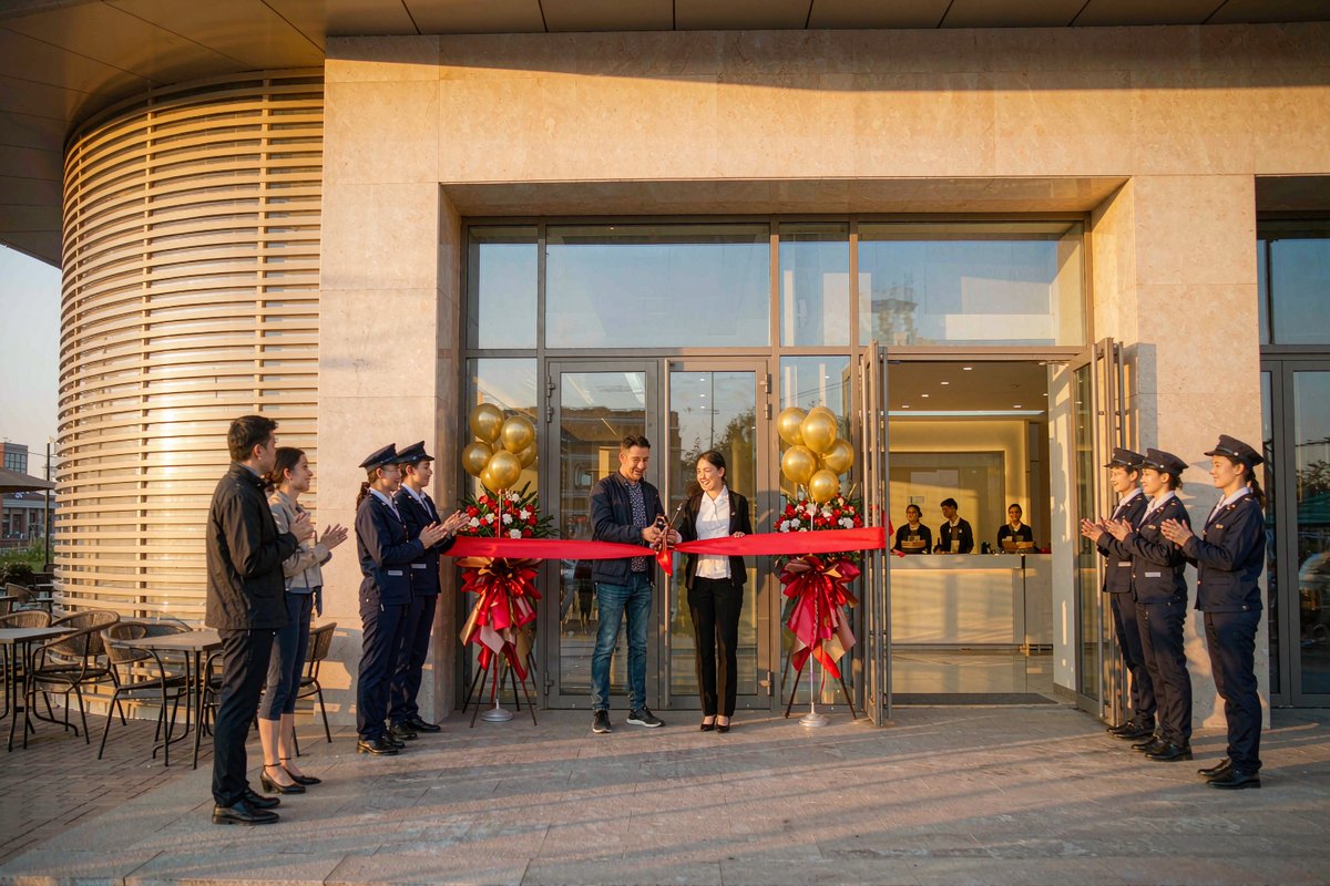 Brand hotel opening ceremony