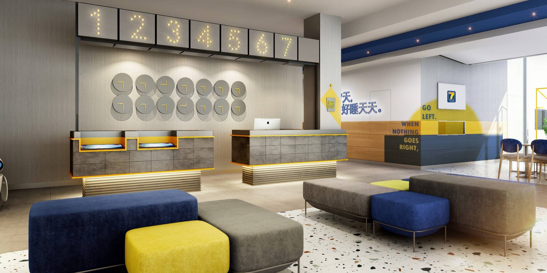 Image slot: 7 Days Inn hotel exterior