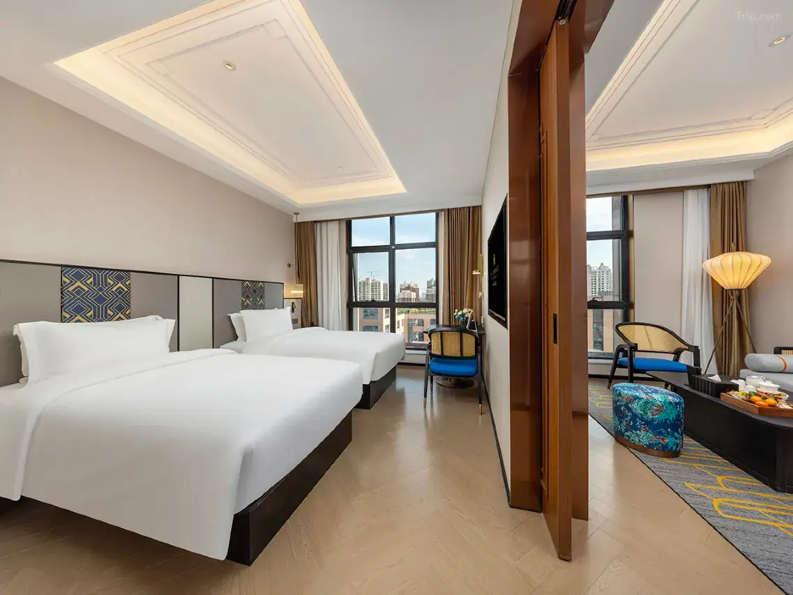 Avant-garde business guest room